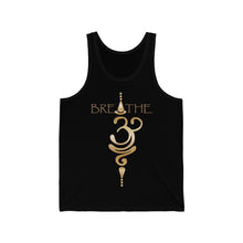 Load image into Gallery viewer, Breathe Unisex Jersey Tank - Gold