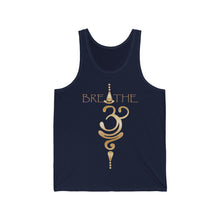 Load image into Gallery viewer, Breathe Unisex Jersey Tank - Gold