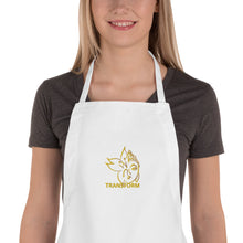 Load image into Gallery viewer, TRANSFORM Embroidered Apron