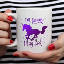 Load image into Gallery viewer, I'm F*cking Magical Unicorn Mug