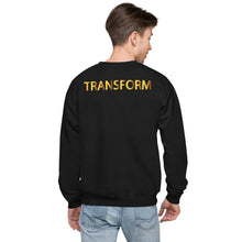 Load image into Gallery viewer, TRANSFORM Unisex fleece sweatshirt