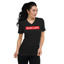 Load image into Gallery viewer, Boss Lady V-Neck T-Shirt