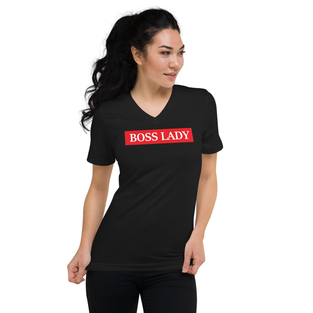Boss Lady V-Neck T-Shirt